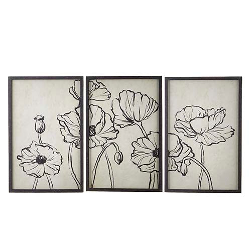 Botanical Framed Poppy Print