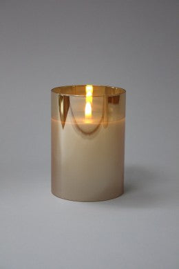 Champagne Poured LED Candle