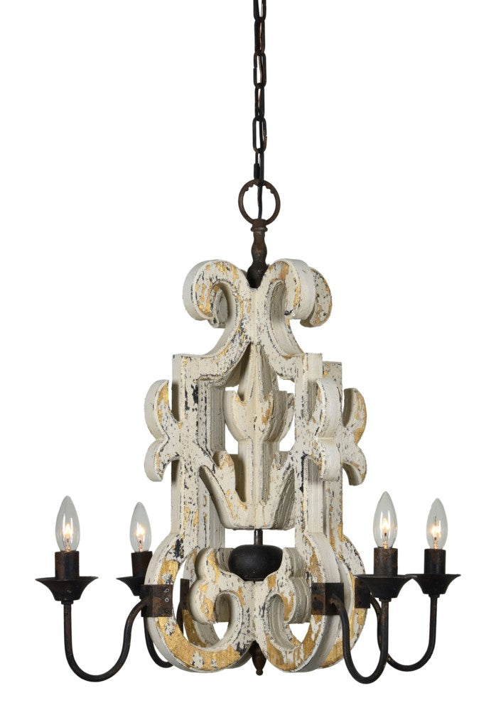 Watson 4 Light Chandelier* - Out of the Woodwork Designs