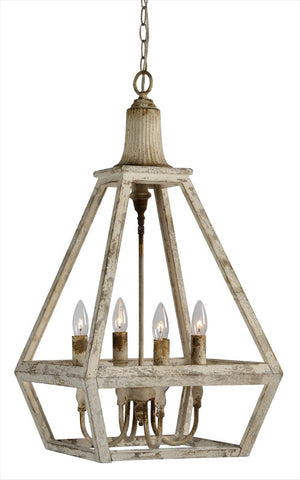 Addison Wood Chandelier - Out of the Woodwork Designs