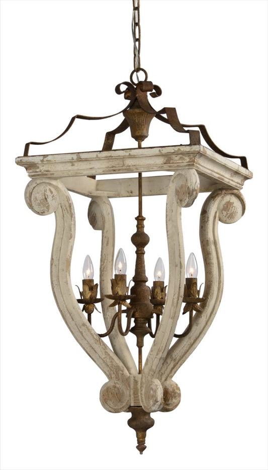 Tammi 4 Light Chandelier - Out of the Woodwork Designs