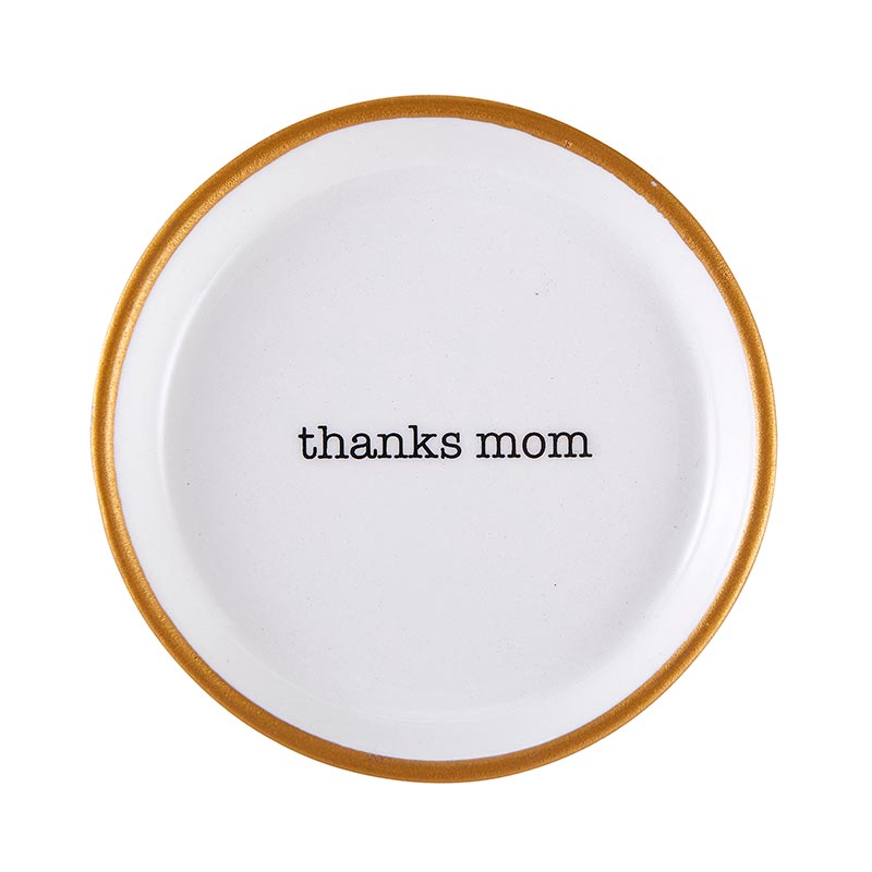 Thanks Mom Trinket Dish