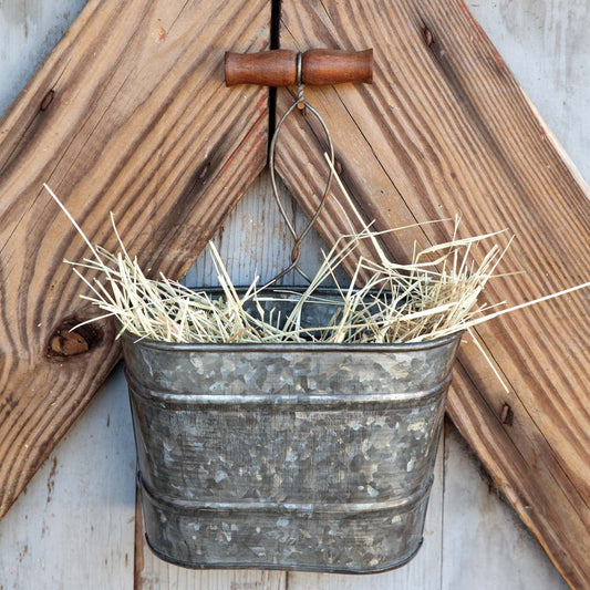 Galvanized Hanging Bucket