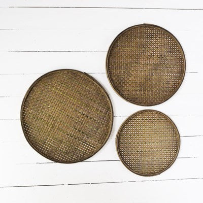 Bamboo Sifting Wall Basket