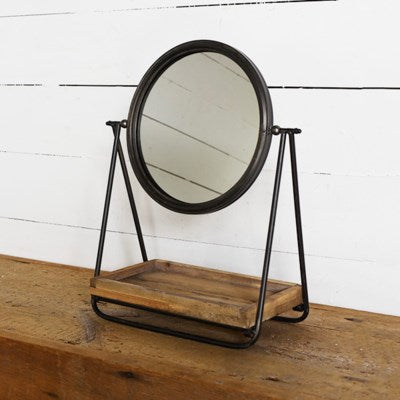 Loft Mirror with Tray