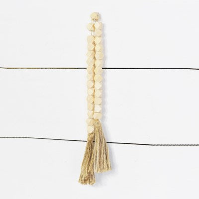 Dimensional Beads with Tassel
