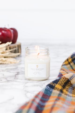 Fall Harvest 8 oz Antique Candle co - Out of the Woodwork Designs