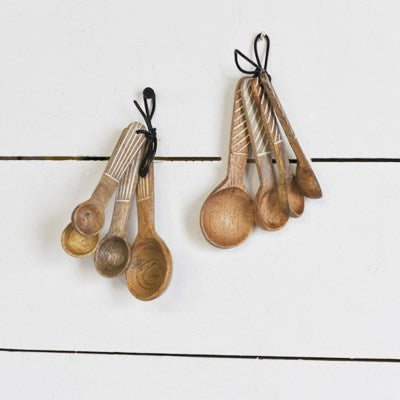 Wood Measuring Spoons-2 Styles