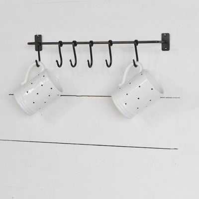 Kitchen Bar with 6 Hooks