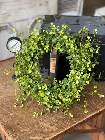 Large Bog Pimpernel Candle Ring - Green