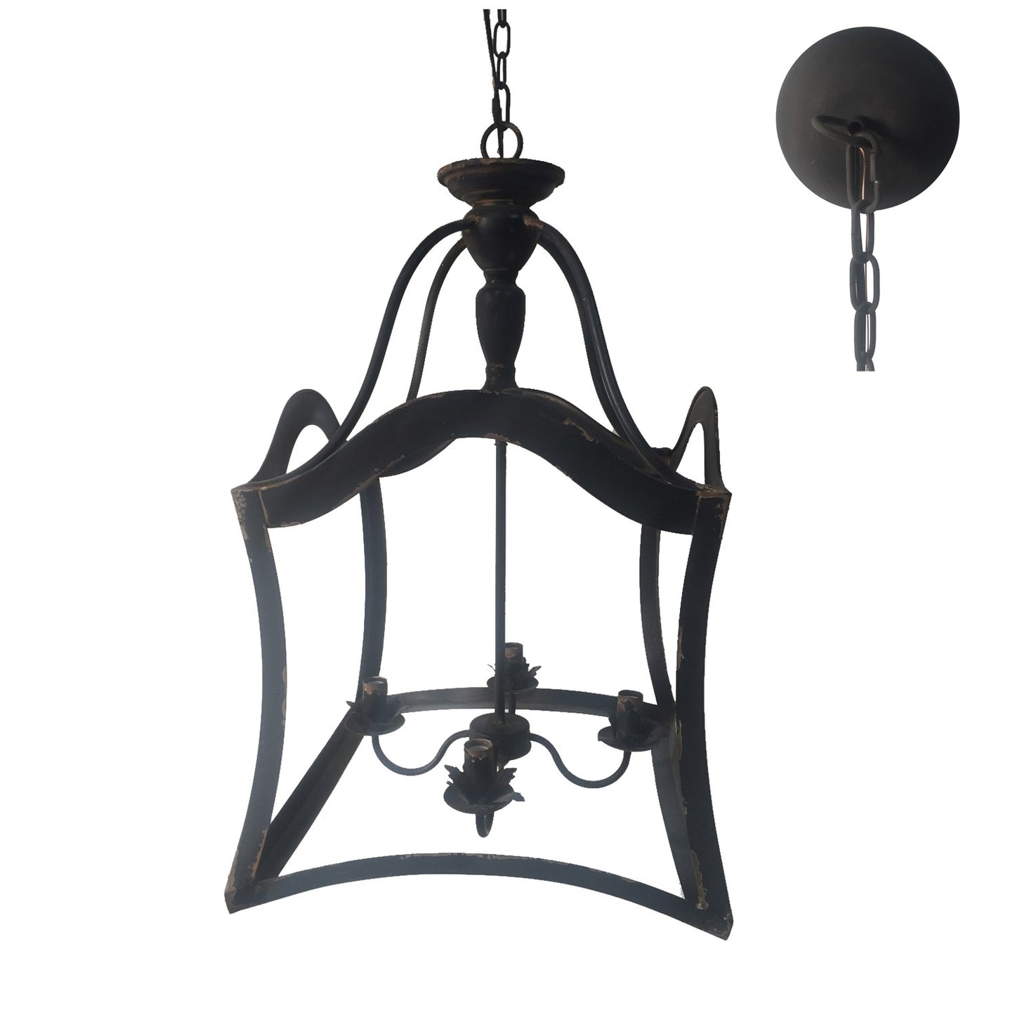 Breanna 4 Light Chandelier - Out of the Woodwork Designs