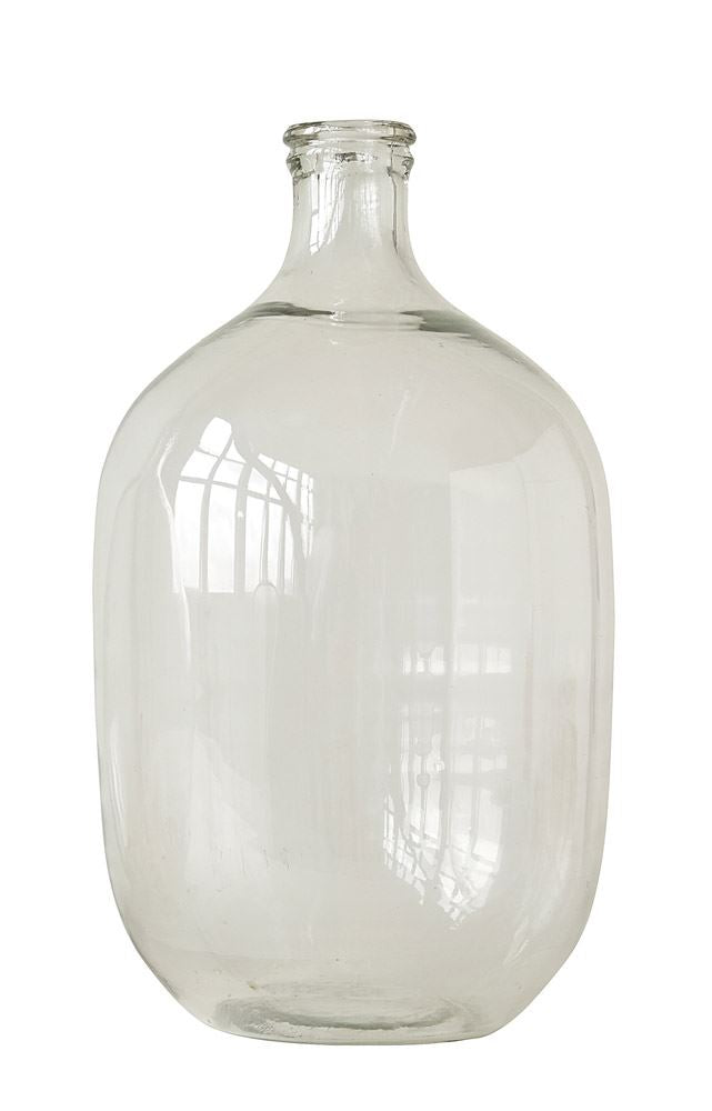 19" Round Glass Bottle - Out of the Woodwork Designs