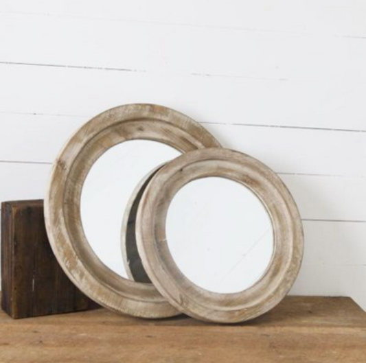 Old Wood Mirror - 2 Sizes