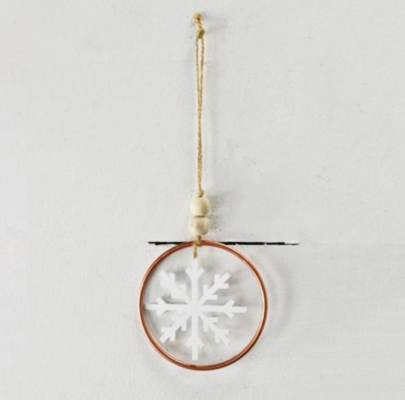 Snowflake Ring Ornament