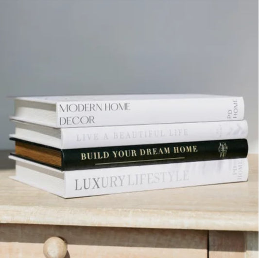 Home Decor Storage Books - 4 Styles