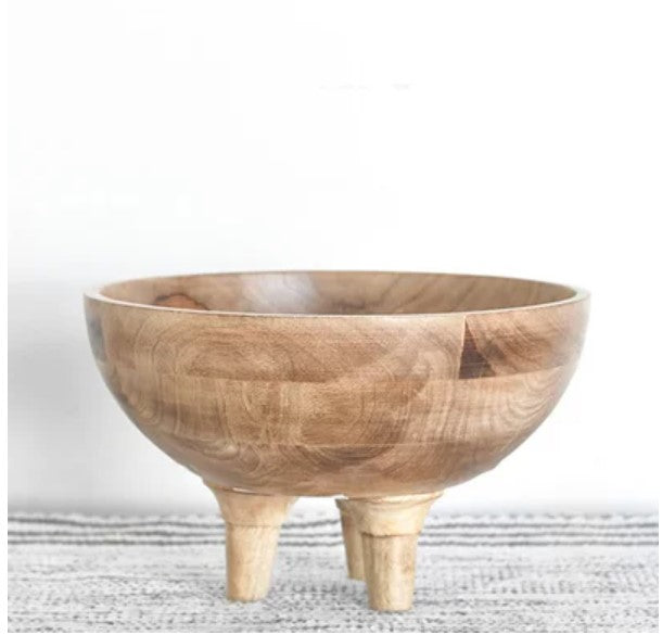 Wood Riser Bowl