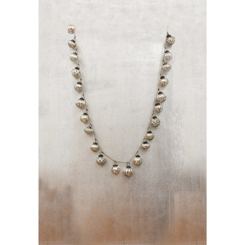 Mercury Glass Ornament Garland
